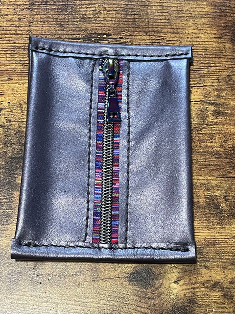 The Expandable Pouch | Handmade Expandable Leather Pouch | Small Travel Organizer with Gusset