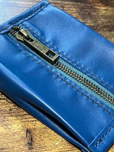 The Expandable Pouch | Handmade Expandable Leather Pouch | Small Travel Organizer with Gusset