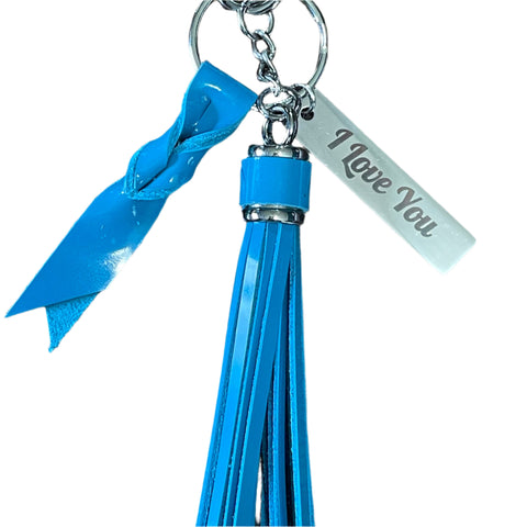 Astral Tassel Keychain - Turquoise