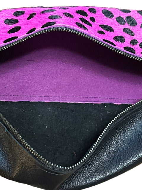 The Store It (Black) | Handmade Leather Dopp Kit | Premium Leather Travel Toiletry Bag