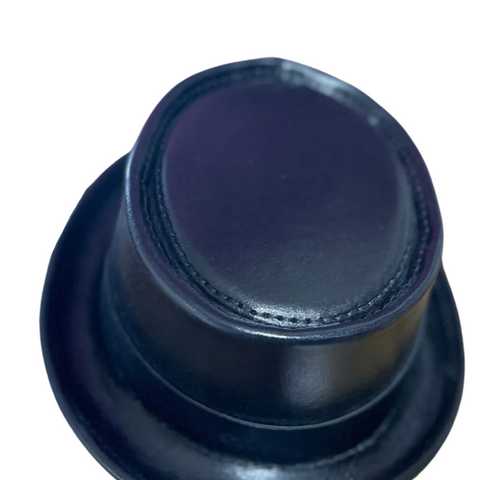 Dark Brown Pork Pie Hat