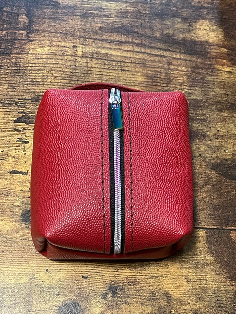 The Little Organizer | Handmade Leather Organizer Pouch | Small Zippered Travel Case
