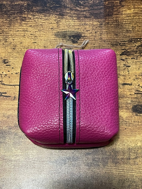 The Little Organizer | Handmade Leather Organizer Pouch | Small Zippered Travel Case