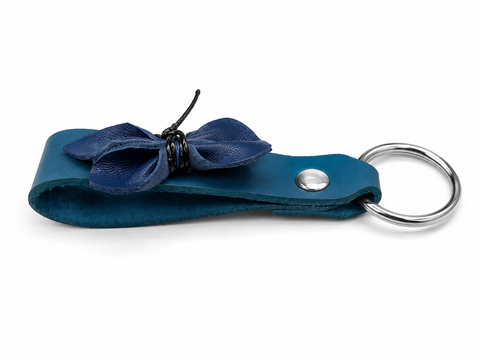 The Monarch – Project Dress a Girl 2026 Leather Butterfly Keychain