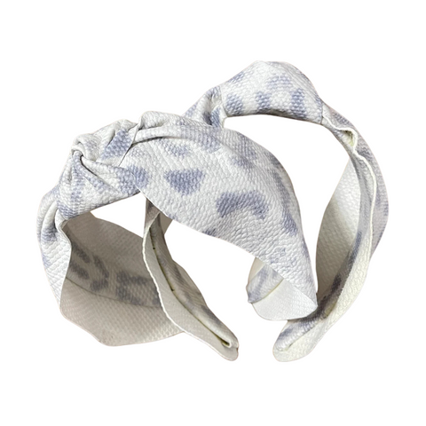 Comfortable no-pinch leather headband