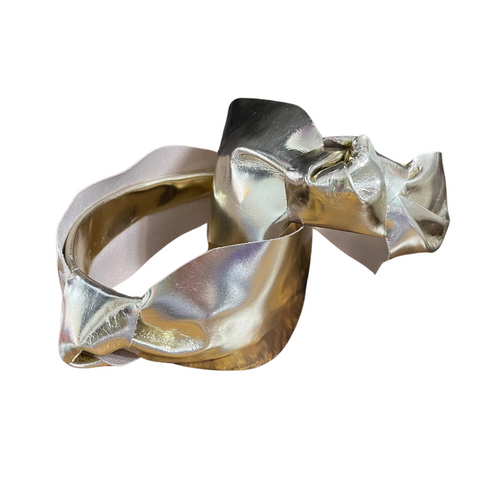 One size fits all leather hair accessory