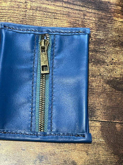 The Expandable Pouch | Handmade Expandable Leather Pouch | Small Travel Organizer with Gusset