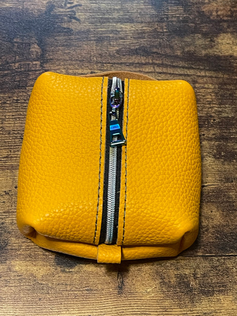 The Little Organizer | Handmade Leather Organizer Pouch | Small Zippered Travel Case