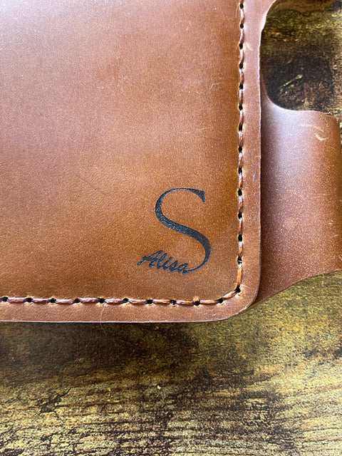 The Traveling Note Taker - Passport and Field Notes Cover with Pen Closure