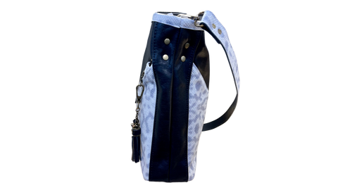Inspired Tote and Rose Wristlet | Custom-Made | Black