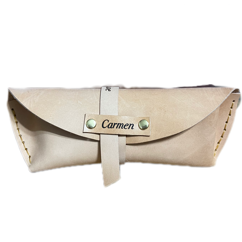 The Muse - Leather Eyeglass Case