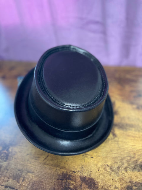 Black Pork Pie Hat