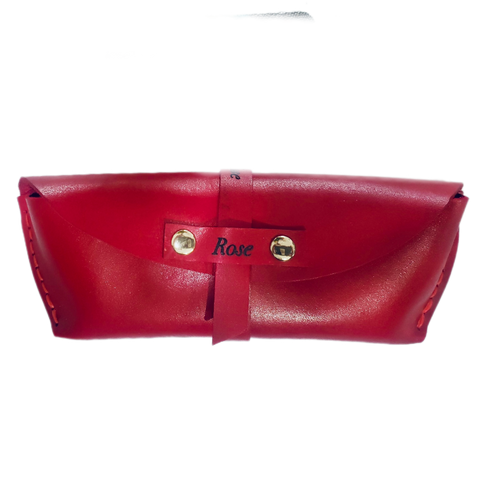 The Muse - Leather Eyeglass Case