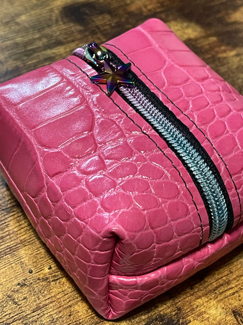 The Little Organizer | Handmade Leather Organizer Pouch | Small Zippered Travel Case