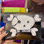 Handmade Skull Leather Crossbody Bag | Gothic Envelope Clutch with Chain