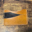Handmade Minimalist Leather Wallet  - One Sided | Hand-Stitched Card Holder