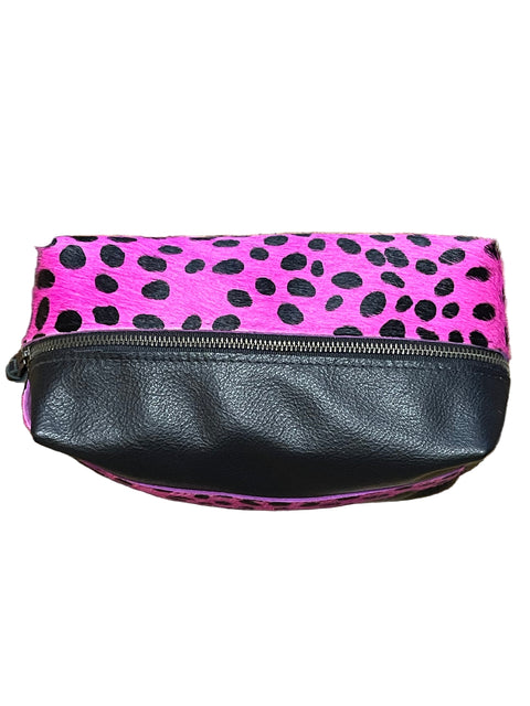 The Store It (Black) | Handmade Leather Dopp Kit | Premium Leather Travel Toiletry Bag