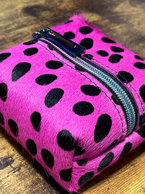 The Little Organizer | Handmade Leather Organizer Pouch | Small Zippered Travel Case