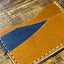 Handmade Minimalist Leather Wallet  - One Sided | Hand-Stitched Card Holder