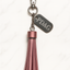 Project Dress a Girl 2025 Tassel Keychain - Premium Handmade Leather Accessories