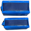 The Store It (Blue) | Handmade Leather Dopp Kit | Premium Leather Travel Toiletry Bag