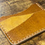 Handmade Minimalist Leather Wallet  - One Sided | Hand-Stitched Card Holder