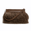 Mongolian Fur Shoulder Bag | Handmade Leather Purse