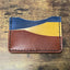 Handmade Minimalist Leather Wallet  - Double Sided | Hand-Stitched Card Holder