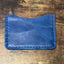 Handmade Minimalist Leather Wallet  - One Sided | Hand-Stitched Card Holder