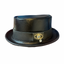 Black Pork Pie Hat