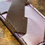 Handmade Crossover Leather Wallet | Double-Sided Card Holder with Free Engraving