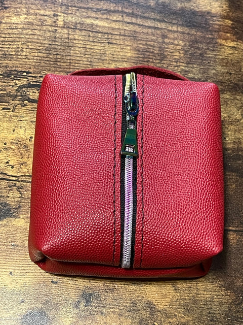 The Little Organizer | Handmade Leather Organizer Pouch | Small Zippered Travel Case