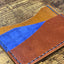 Handmade Minimalist Leather Wallet  - One Sided | Hand-Stitched Card Holder