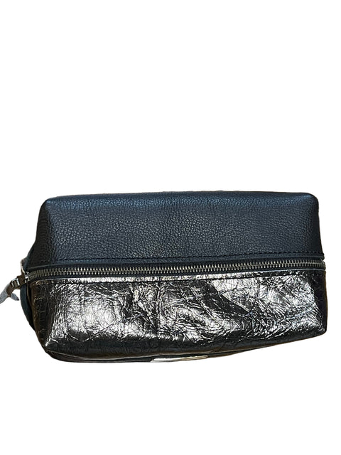 The Store It (Black) | Handmade Leather Dopp Kit | Premium Leather Travel Toiletry Bag