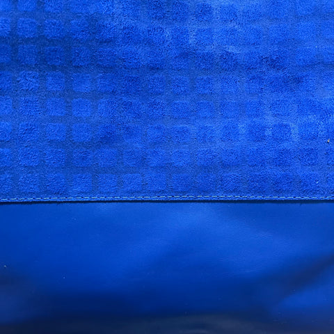The Azure - Premium Suede & Leather Handbag