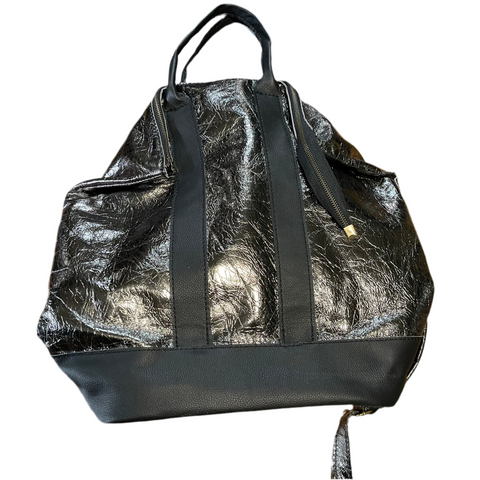 The Summit - Premium Chanel-Grade Metallic Leather Backpack
