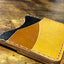 Handmade Minimalist Leather Wallet  - Double Sided | Hand-Stitched Card Holder