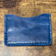 Handmade Minimalist Leather Wallet  - One Sided | Hand-Stitched Card Holder