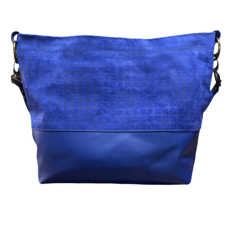 The Azure - Premium Suede & Leather Handbag