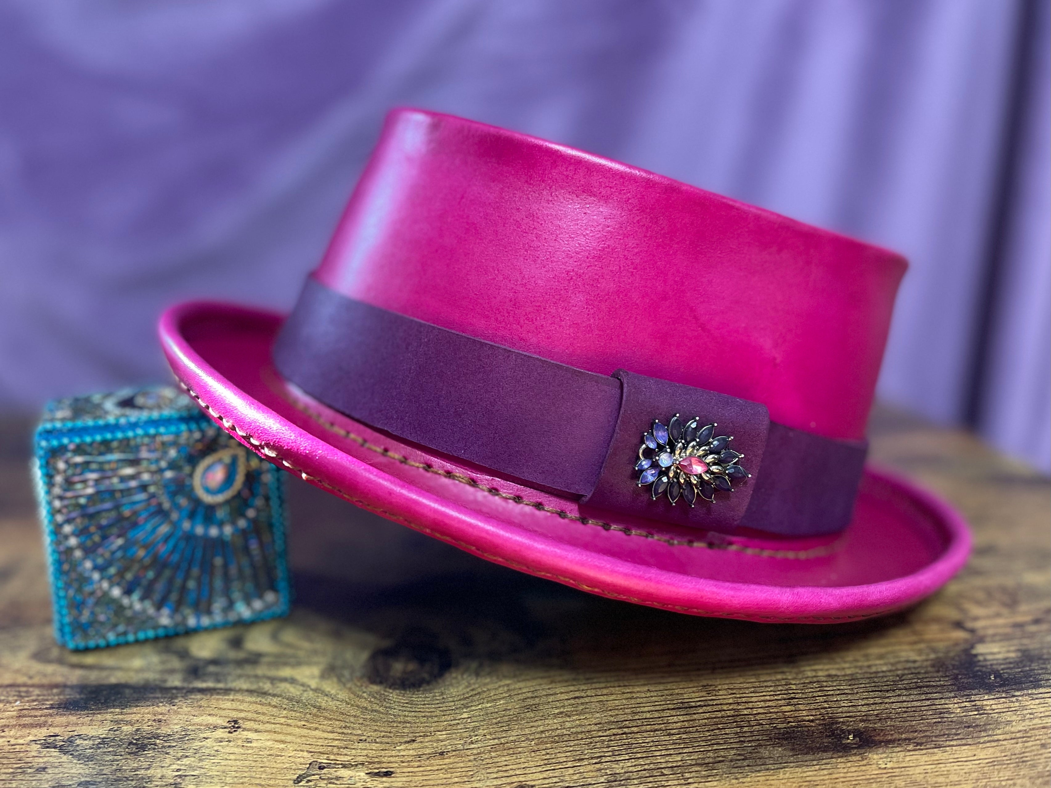 Pink pork cheap pie hat