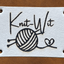 Leather Labels - Knitting Pack
