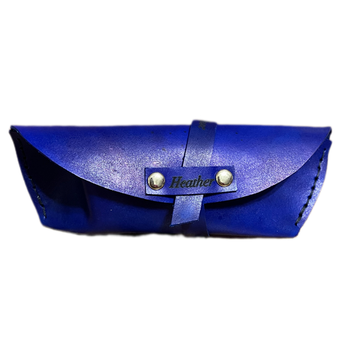 The Muse - Leather Eyeglass Case